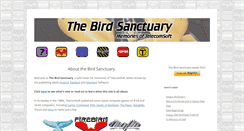 Desktop Screenshot of birdsanctuary.co.uk
