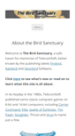 Mobile Screenshot of birdsanctuary.co.uk